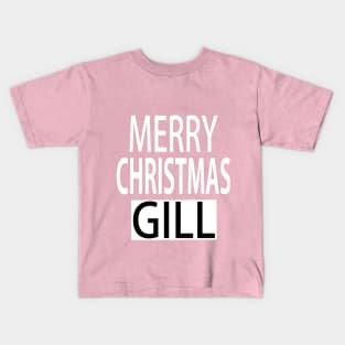 Merry christmas Gill Kids T-Shirt